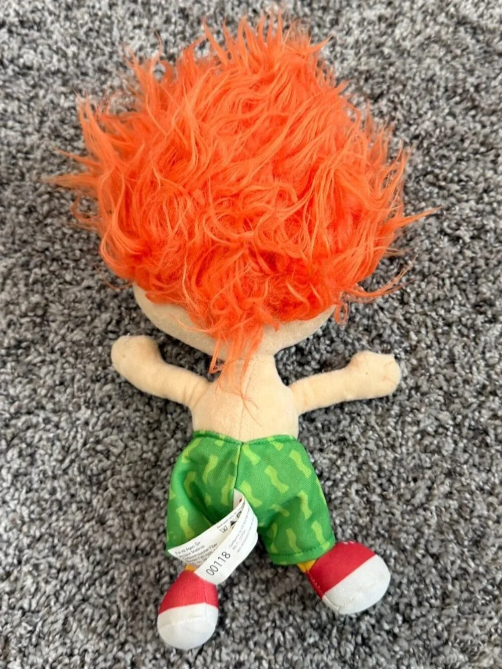 Nickelodeon Rugrats Chuckies Stuffed Plush Toy.